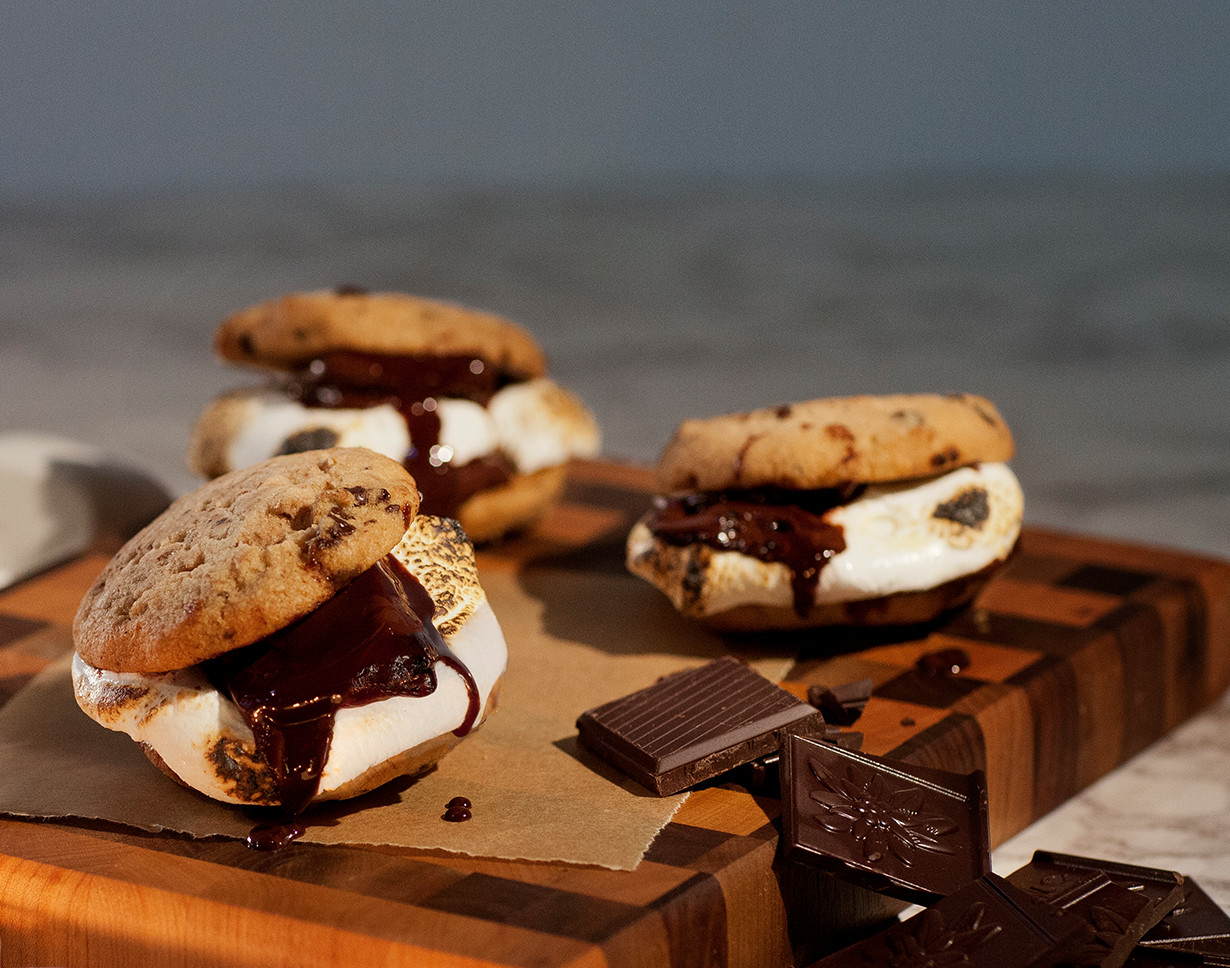 Chocolate Chip Shortbread - Smores
